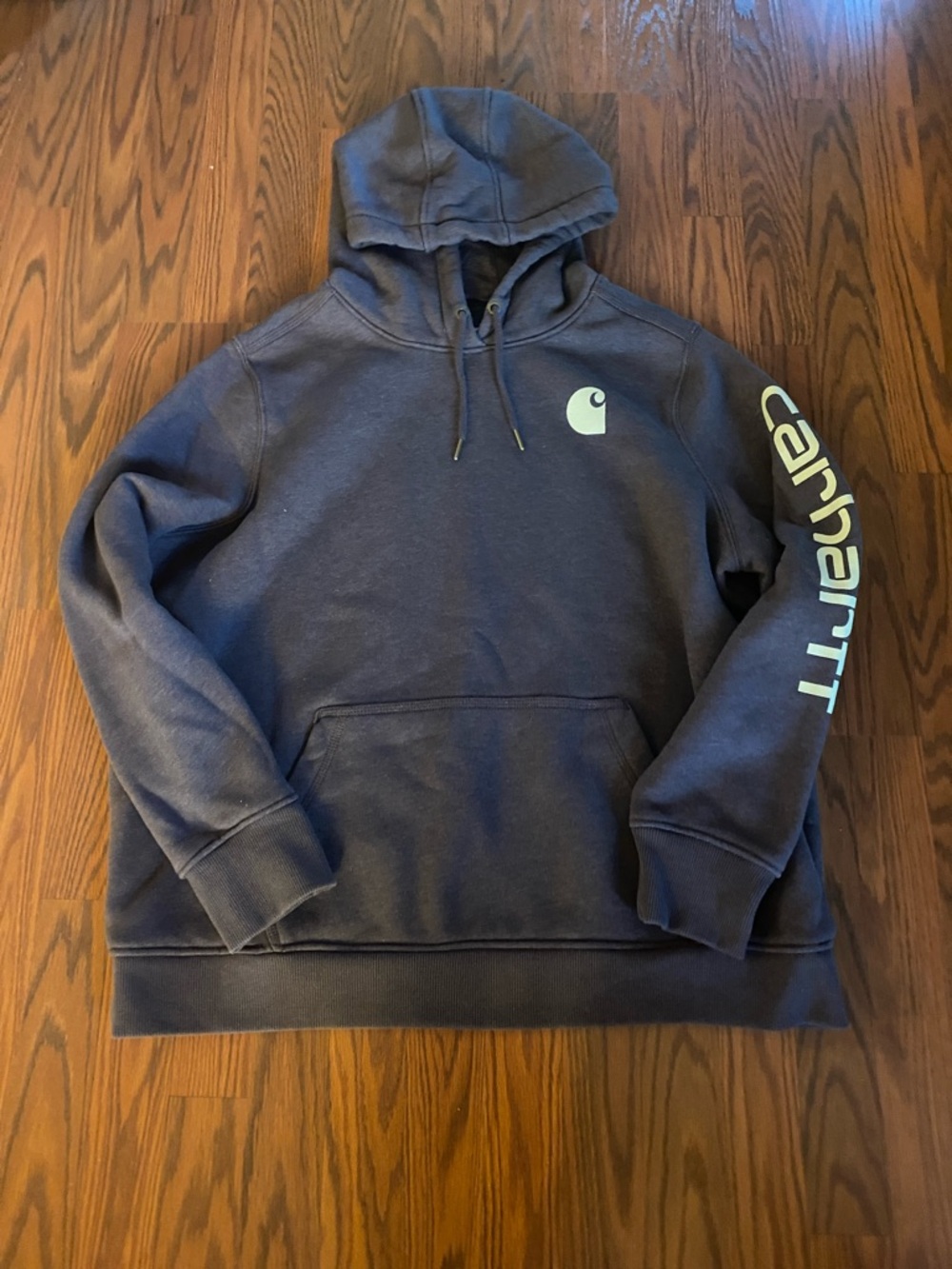 Carhartt women’s purple hoodie.